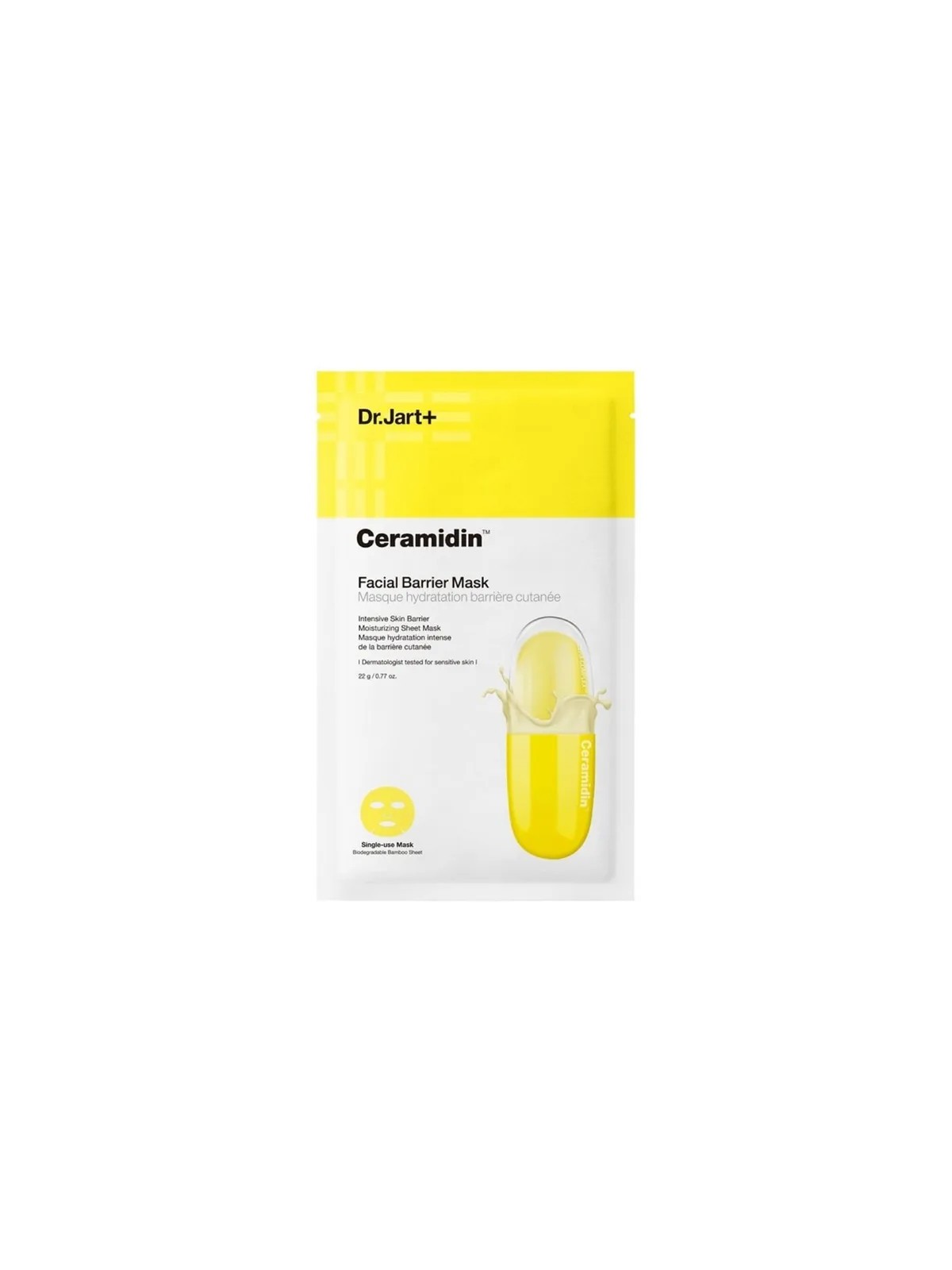 DR JART Ceramidin™ Masque Hydratant de Protection de la Peau 22 g