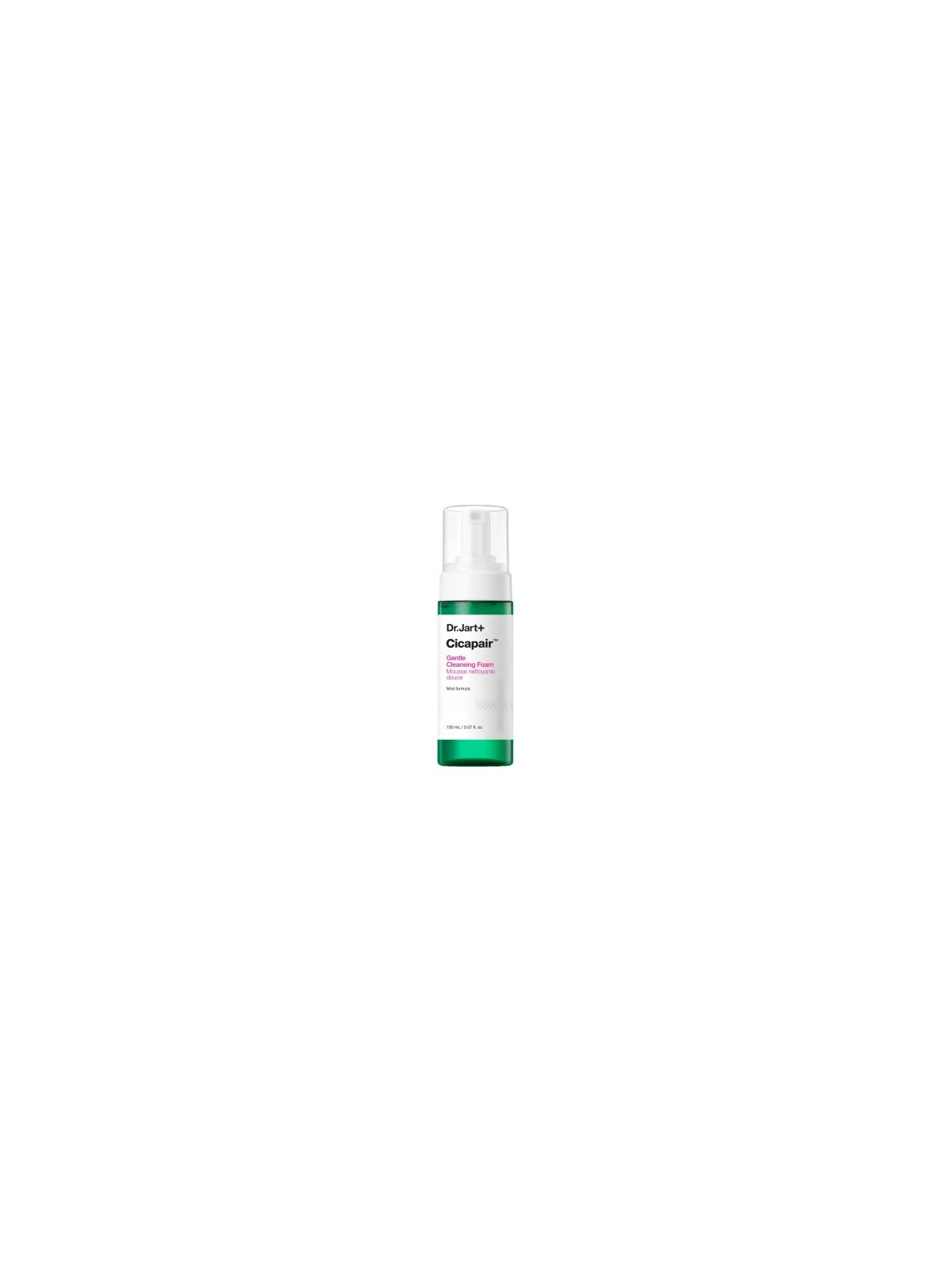 DR JART Cicapair Mousse Nettoyante Douce Visage Peaux Sensibles 150 ml