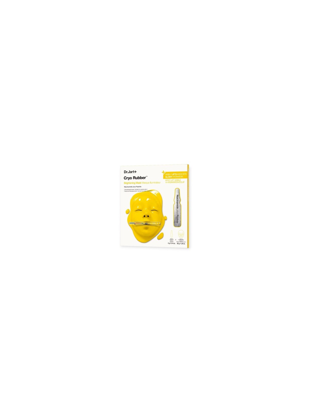 DR JART Cryo Rubber Masque Illuminateur à la Vitamine C 4 g + 36 g