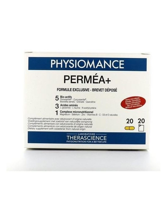 THERASCIENCE Permea+ Sans Microbiote Sachets boite de 20 + 40 Gélules