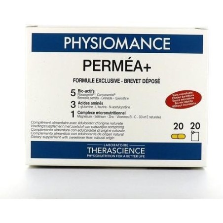 THERASCIENCE Permea+ Sans Microbiote Sachets boite de 20 + 40 Gélules