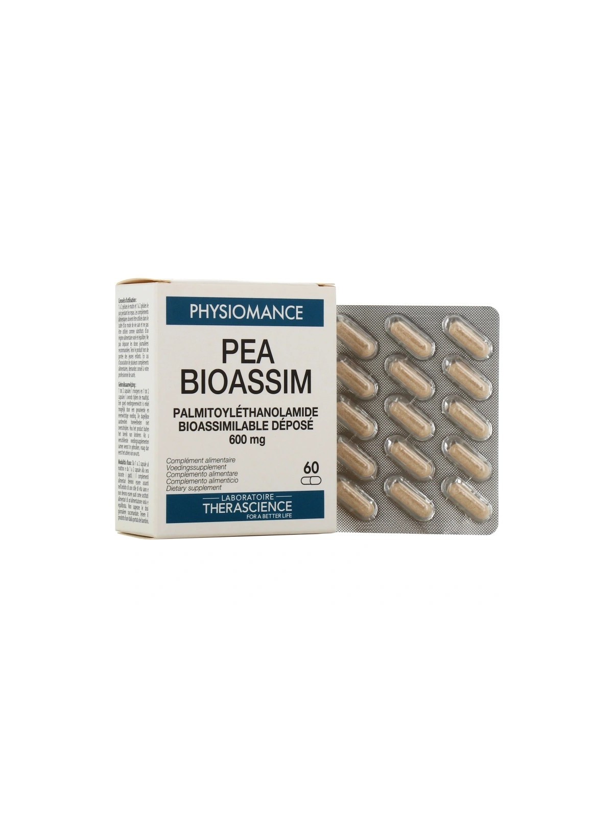 THERASCIENCE Physiomance PEA Bioassim Gélules boite de 60