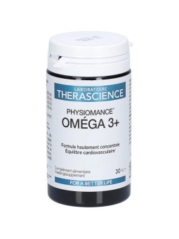 THERASCIENCE Physiomance Omega 3 Heart Capsules boite de 30