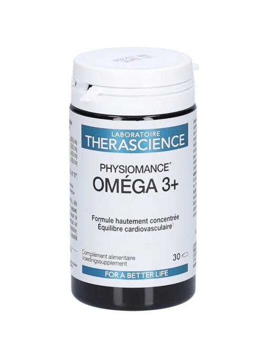 THERASCIENCE Physiomance Omega 3 Heart Capsules boite de 30