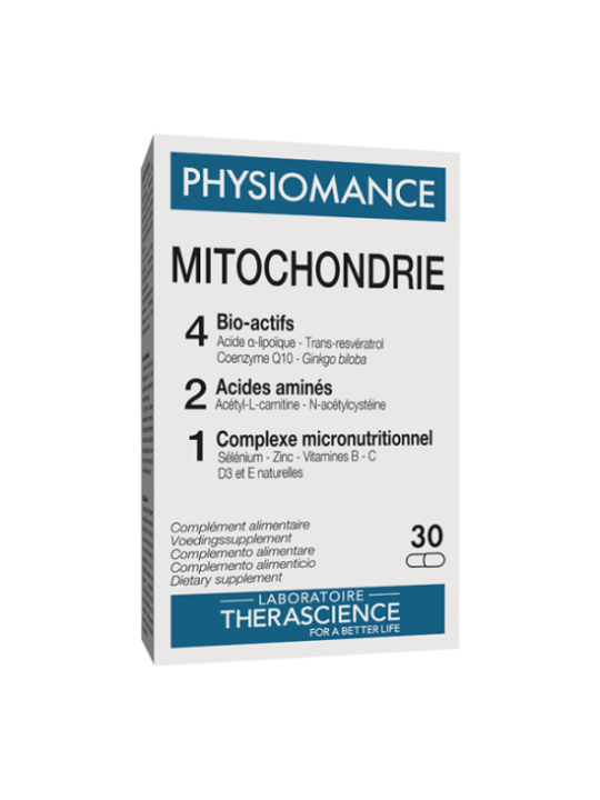 THERASCIENCE Physiomance Mitochondrie Gélules boite de 30