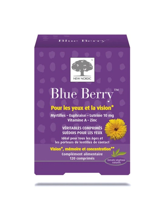 NEW NORDIC Blue Berry Comprimés boîte de 120