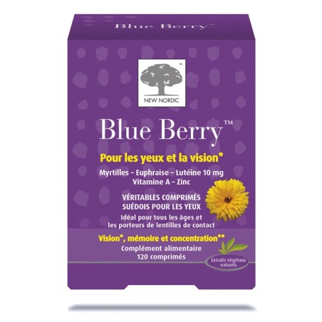 NEW NORDIC Blue Berry Comprimés boîte de 120