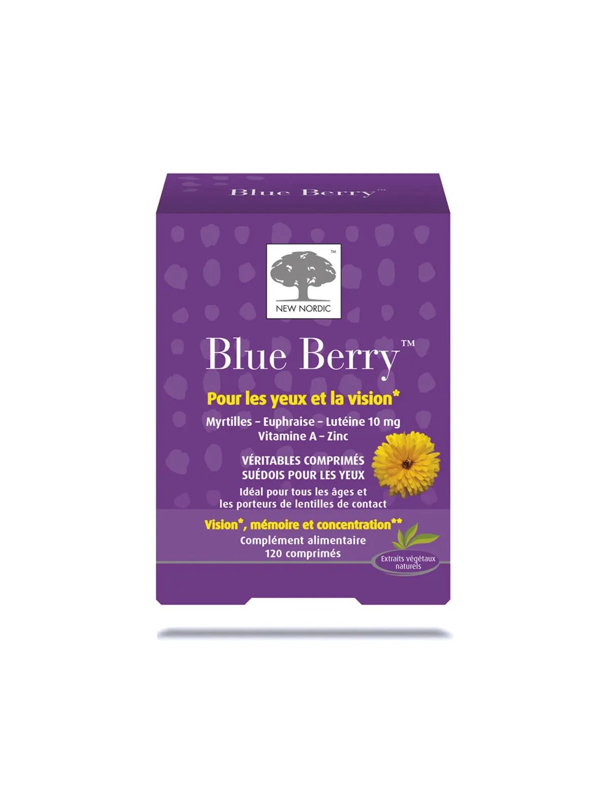NEW NORDIC Blue Berry Comprimés boîte de 120