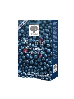 NEW NORDIC Myrtille Comprimés boite de 30