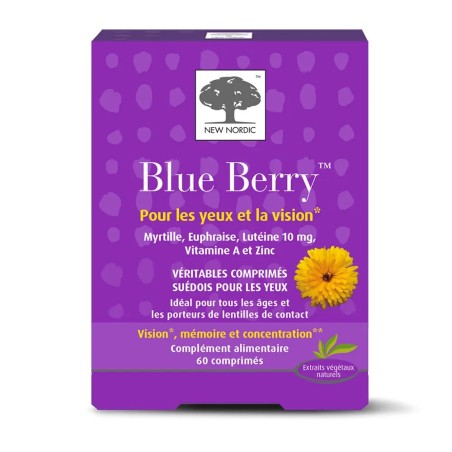 NEW NORDIC Blue Berry Comprimés boîte de 60