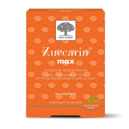 Zuccarin Mûrier 60 Comprimés | Nom de la Pharmacie en variable