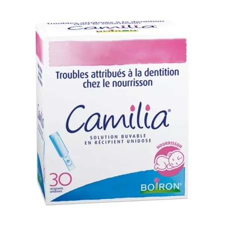 Boiron camilia 30 unidoses | Nom de la Pharmacie en variable