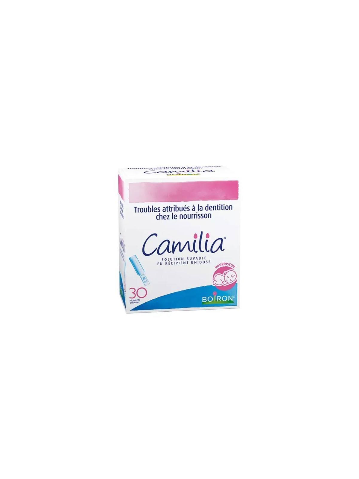 Boiron camilia 30 unidoses | Nom de la Pharmacie en variable
