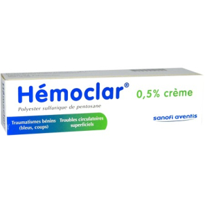 Hemoclar 0,5% crème 30g | Nom de la Pharmacie en variable