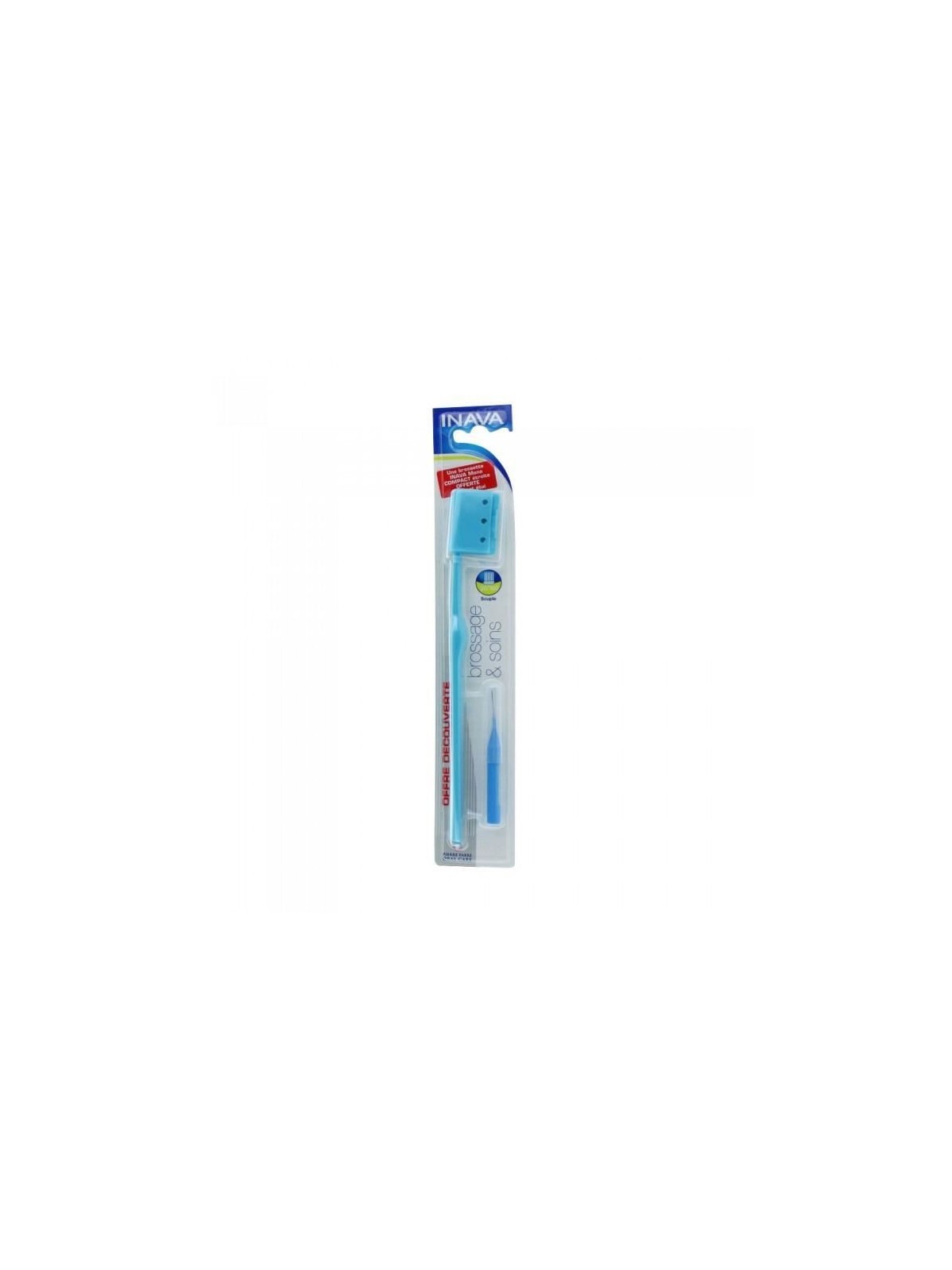 Inava 20/100 Brosse à dent souple | Nom de la Pharmacie en variable