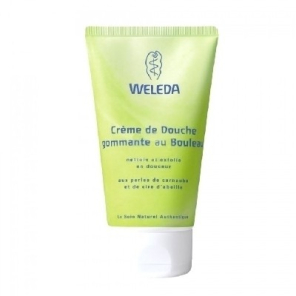 Weleda crème douche gommante bouleau 150ml