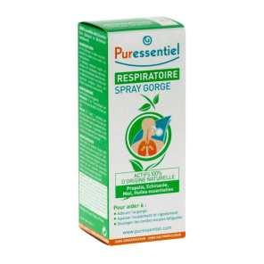 Puressentiel respiratoire spray gorge 15ml | Nom de la Pharmacie...