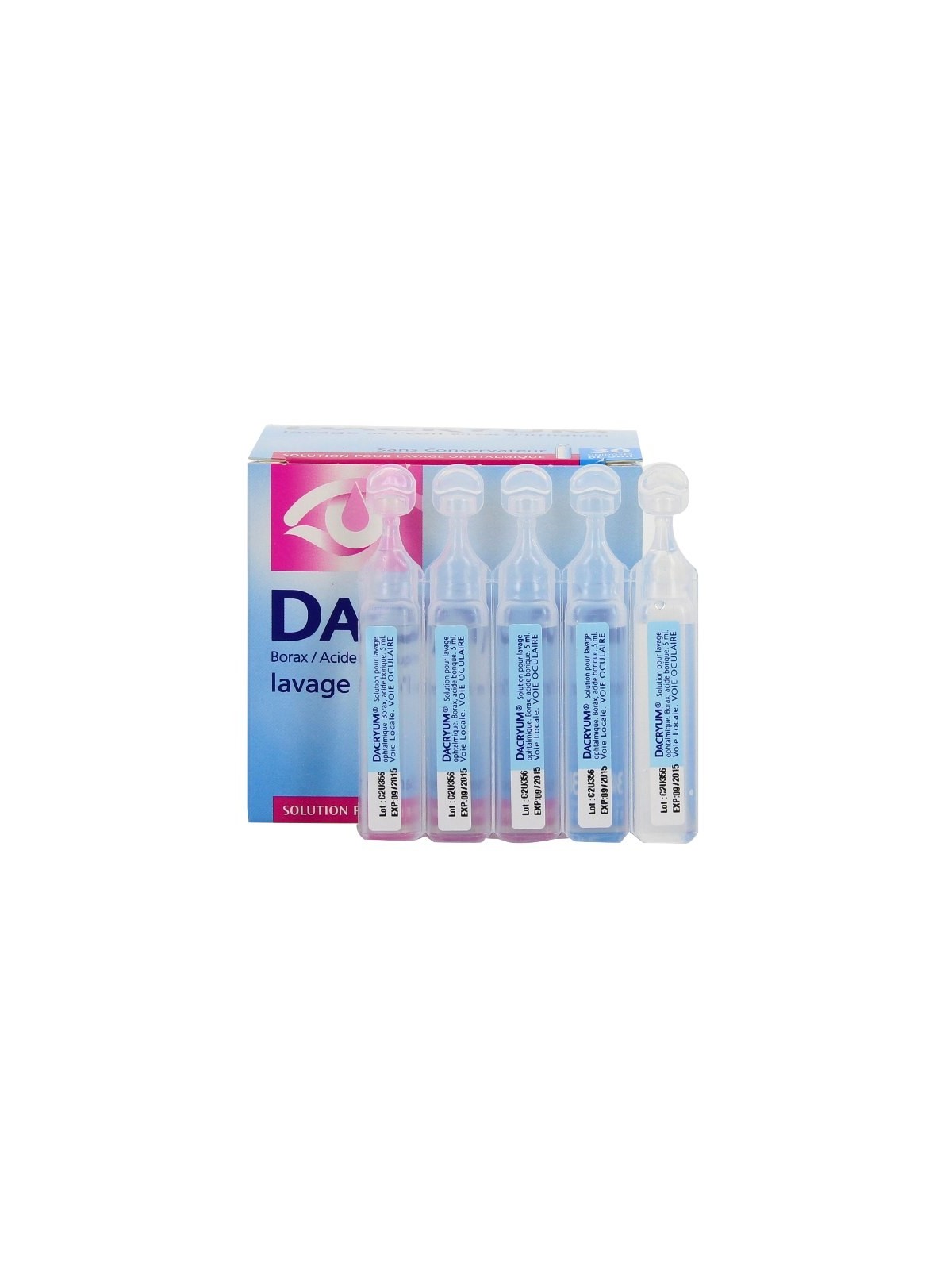 Dacryum solution pour lavage ophtalmique 30 récipients unidoses de...