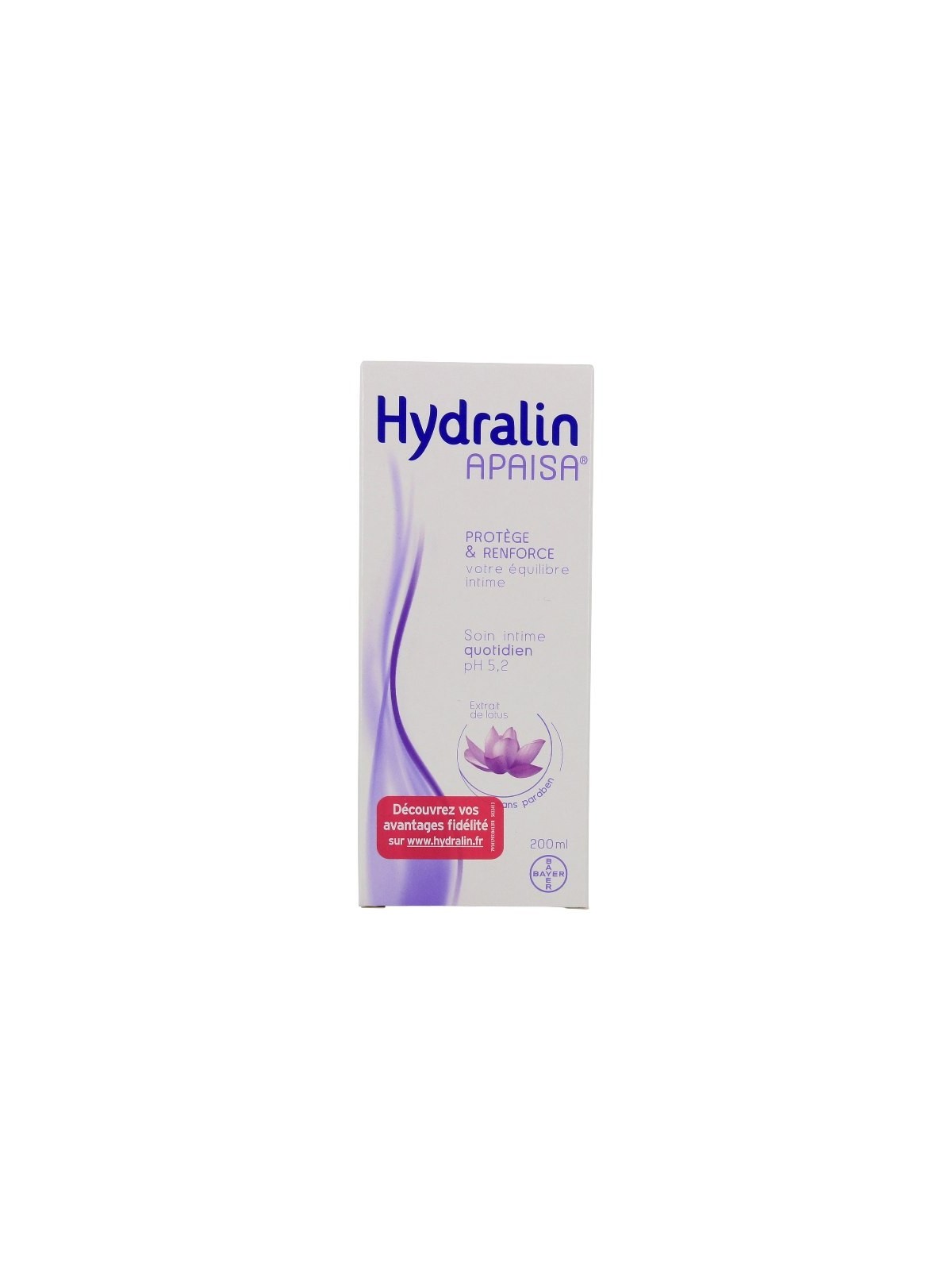 Hydralin apaisa soin intime quotidien 200ml