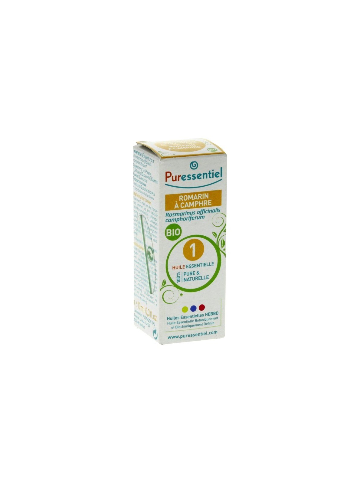 Puressentiel romarin à camphre bio 10ml | Nom de la Pharmacie en...