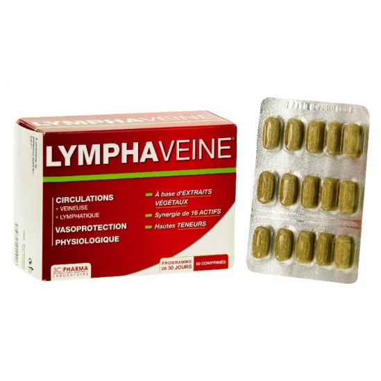 3 chênes lymphaveine 60 comprimés | Nom de la Pharmacie en variable