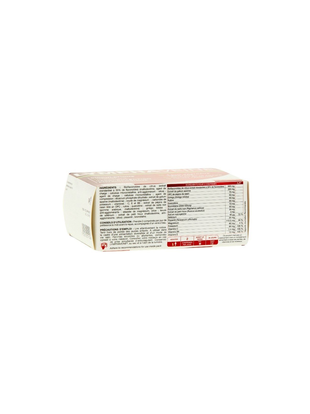 3 chênes lymphaveine 60 comprimés | Nom de la Pharmacie en variable