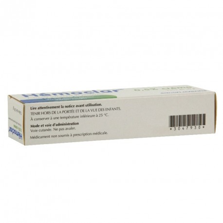 Hemoclar 0,5% crème 30g | Nom de la Pharmacie en variable