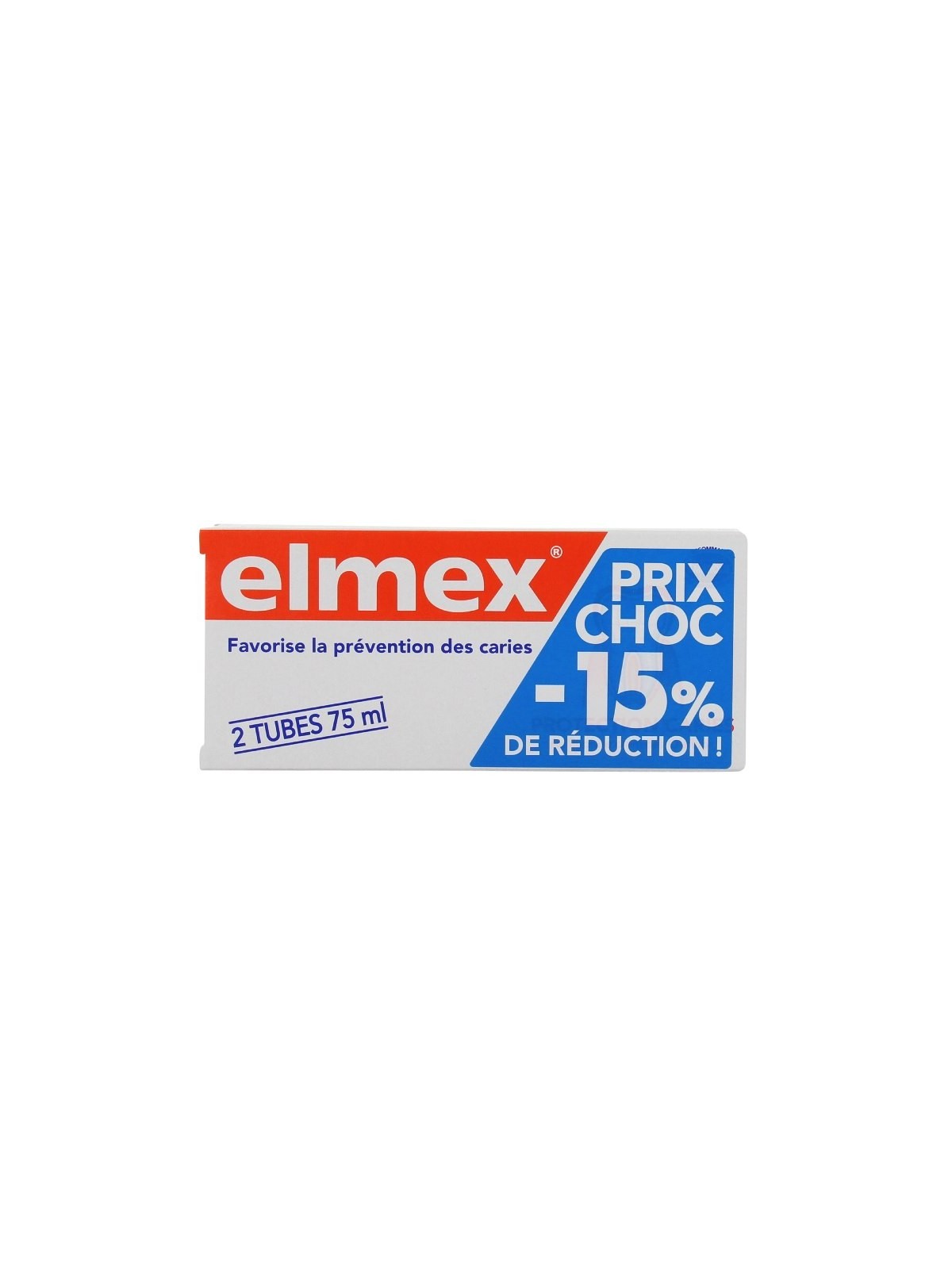 Elmex dentifrice protection caries duo 75ml | Nom de la Pharmacie...