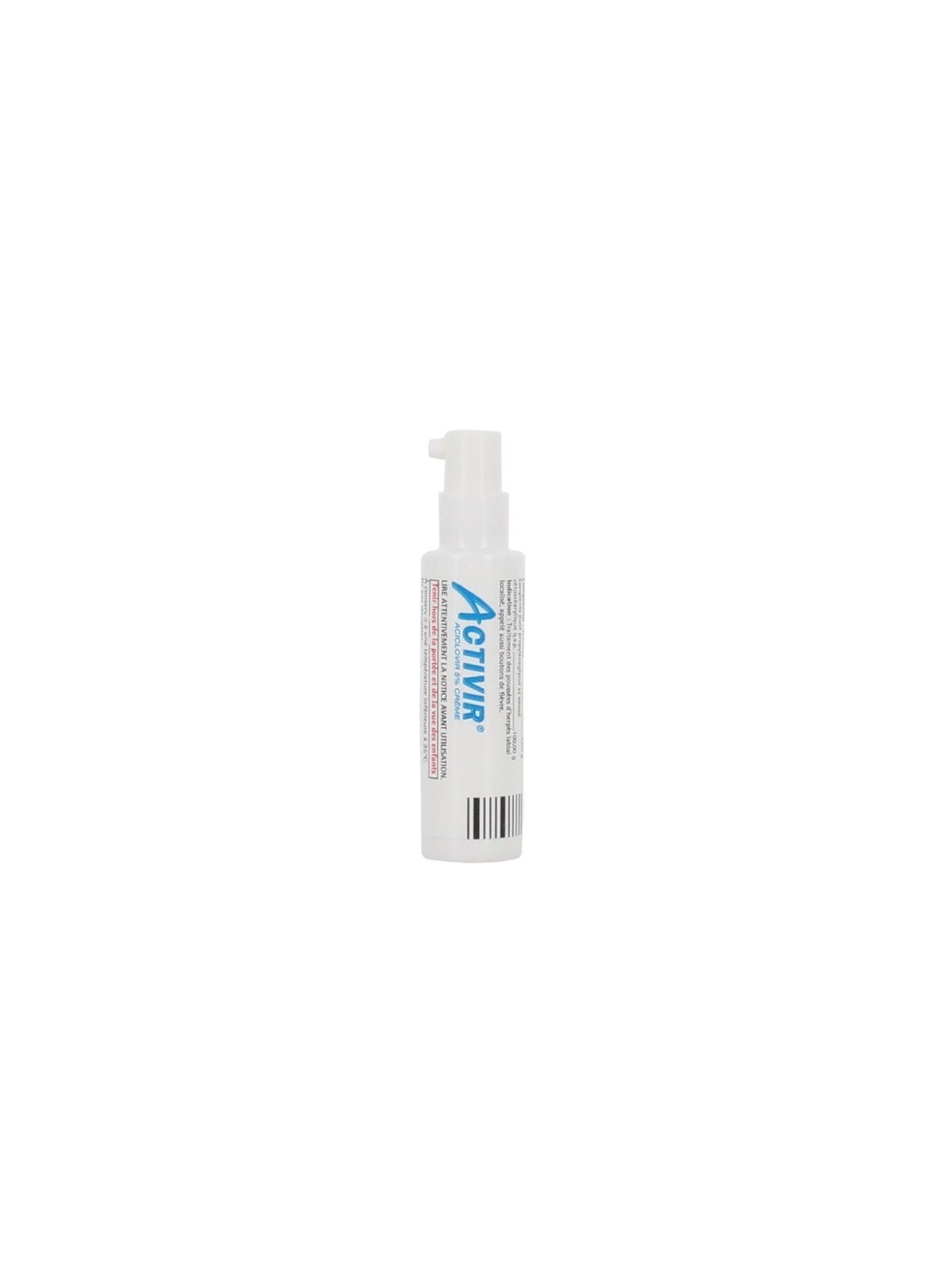 Activir 5% crème avec pompe 2g | Nom de la Pharmacie en variable
