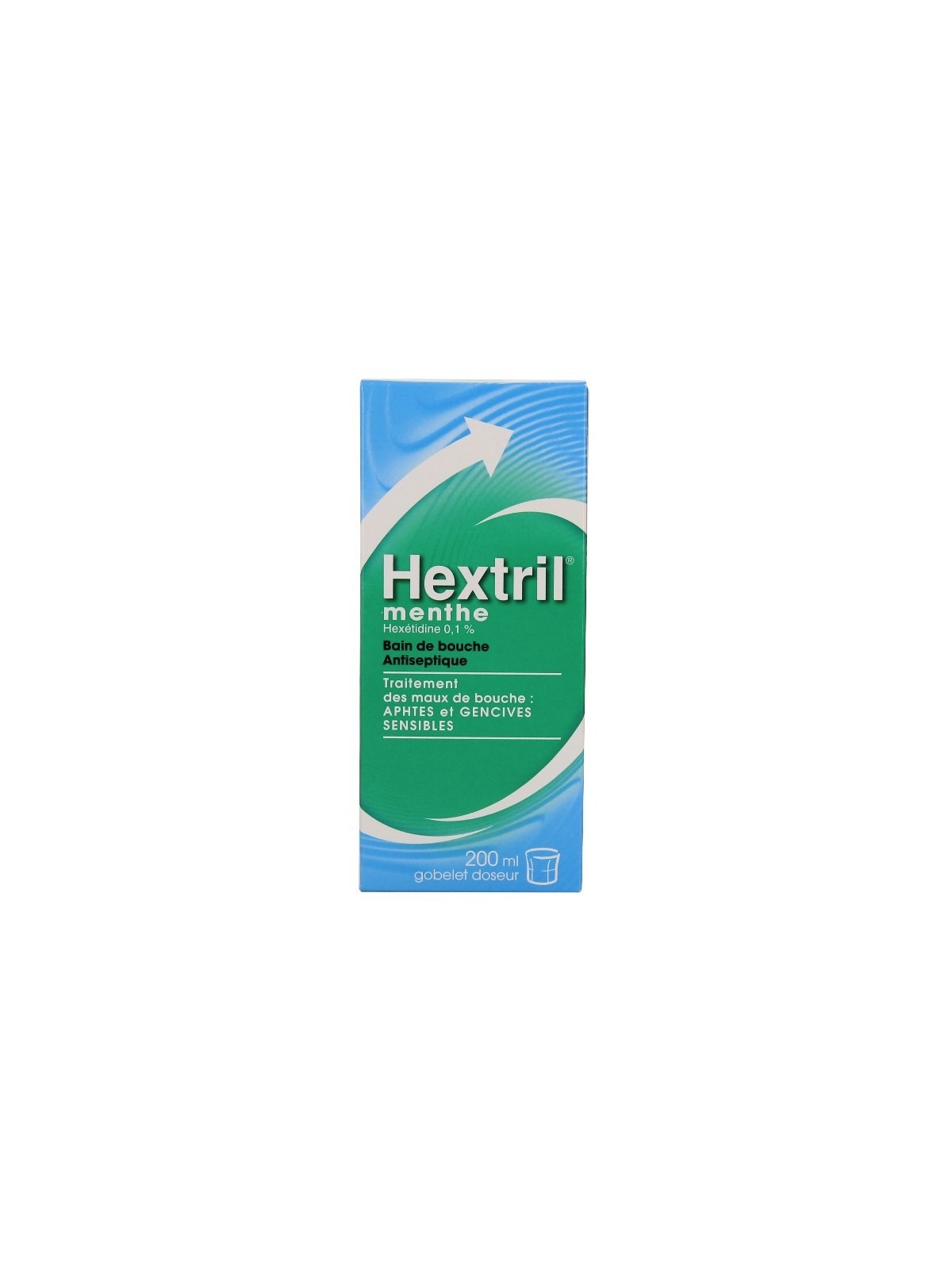 Hextril menthe 0.1% 200 ml | Nom de la Pharmacie en variable