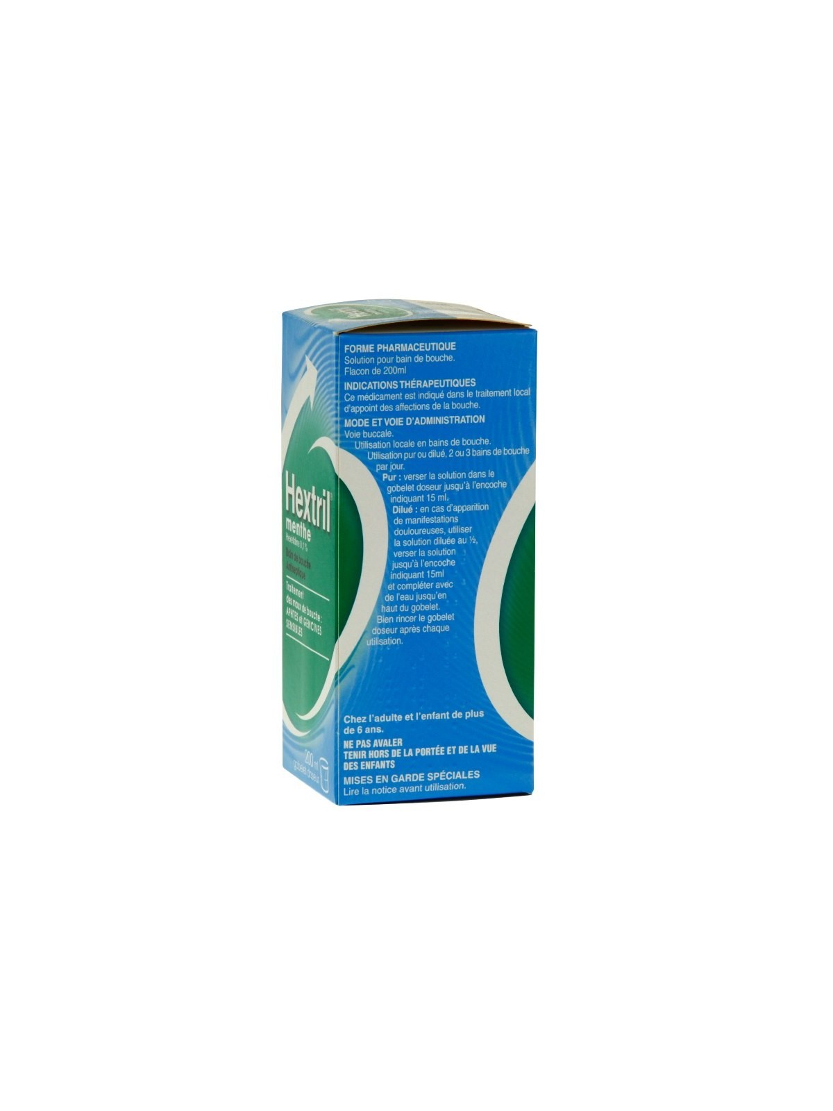 Hextril menthe 0.1% 200 ml | Nom de la Pharmacie en variable
