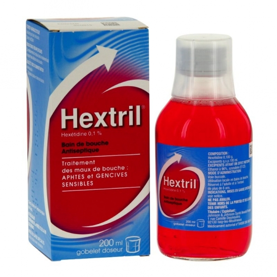 Hextril 0.1% 200ml | Nom de la Pharmacie en variable