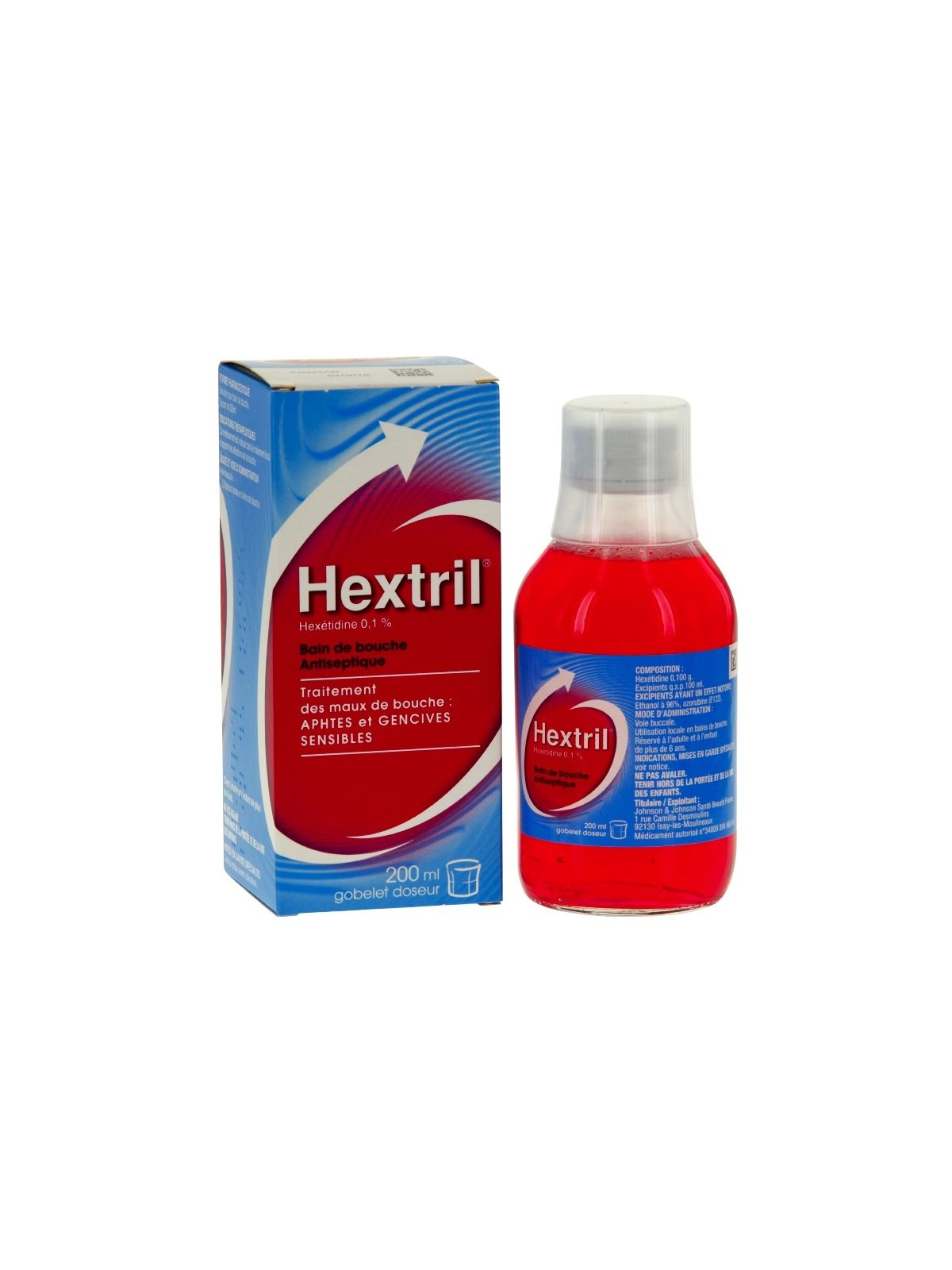Hextril 0.1% 200ml | Nom de la Pharmacie en variable