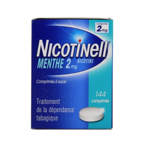 Nicotinell menthe 2mg 144 comprimés à sucer | Nom de la Pharmacie...