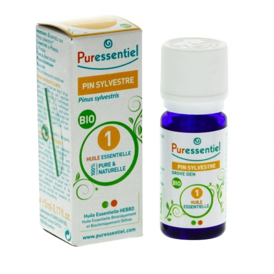 Puressentiel pin sylvestre bio 5ml | Nom de la Pharmacie en variable