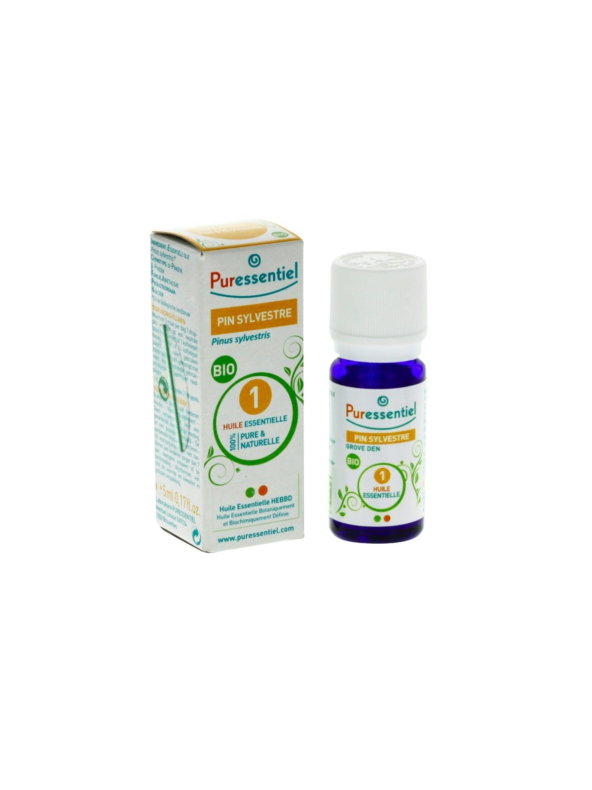 Puressentiel pin sylvestre bio 5ml | Nom de la Pharmacie en variable