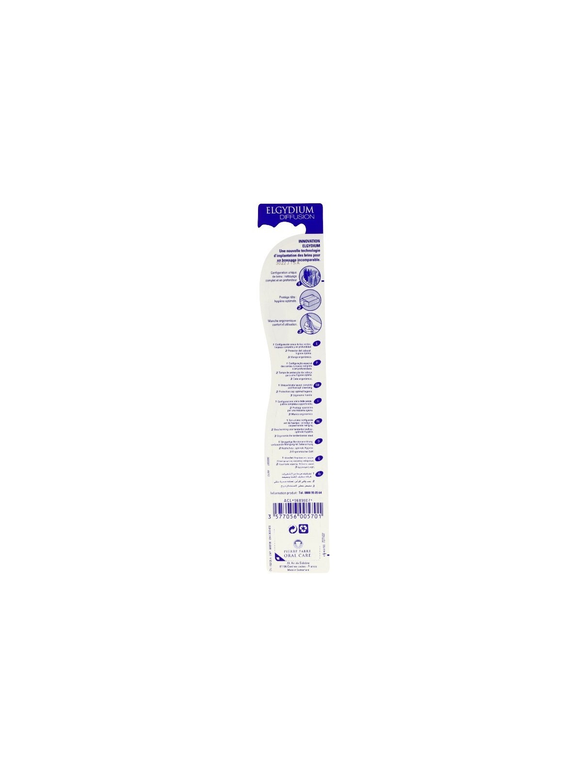 Elgydium diffusion brosse à dents souple | Nom de la Pharmacie en...