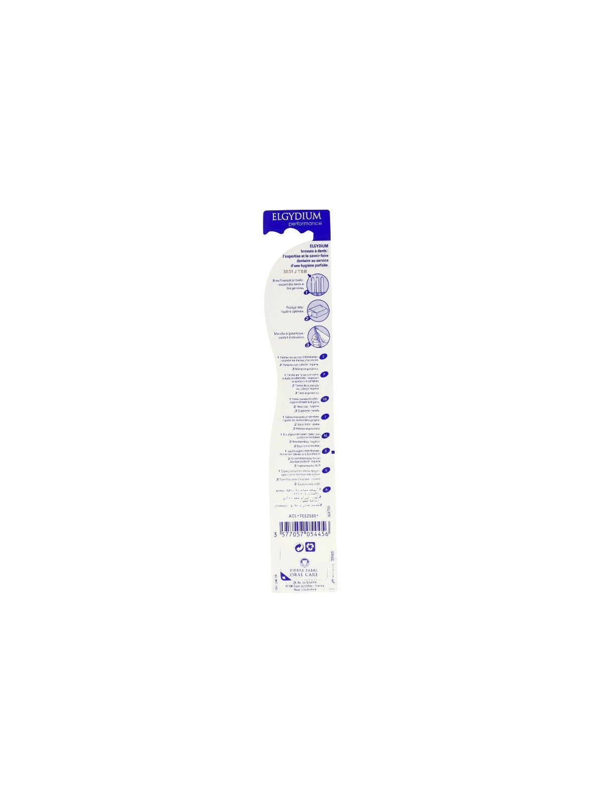 Elgydium brosse à dents performance souple | Nom de la Pharmacie...