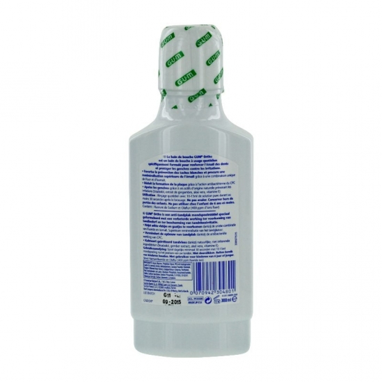 Gum ortho bain de bouche anti-plaque 300ml | Nom de la Pharmacie...