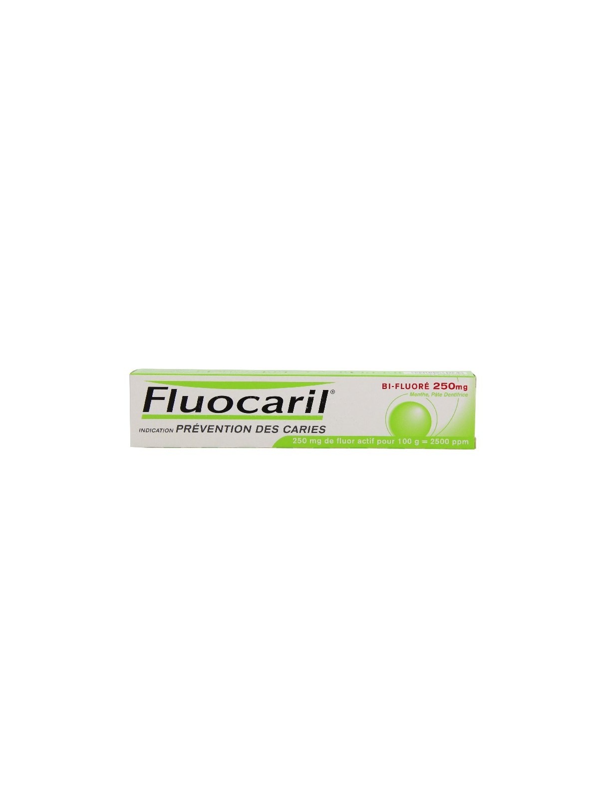 Fluocaril Bifluore 250mg Menthe pâte dentifrice 93,75g | Nom de la...