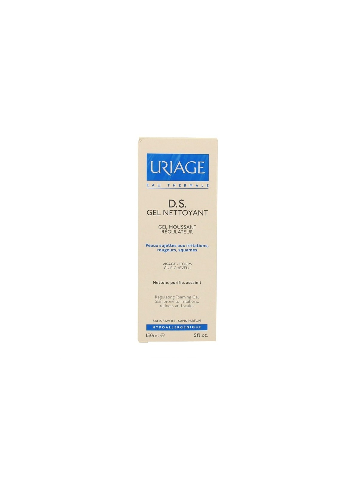 Uriage D.S. gel nettoyant 150ML | Nom de la Pharmacie en variable