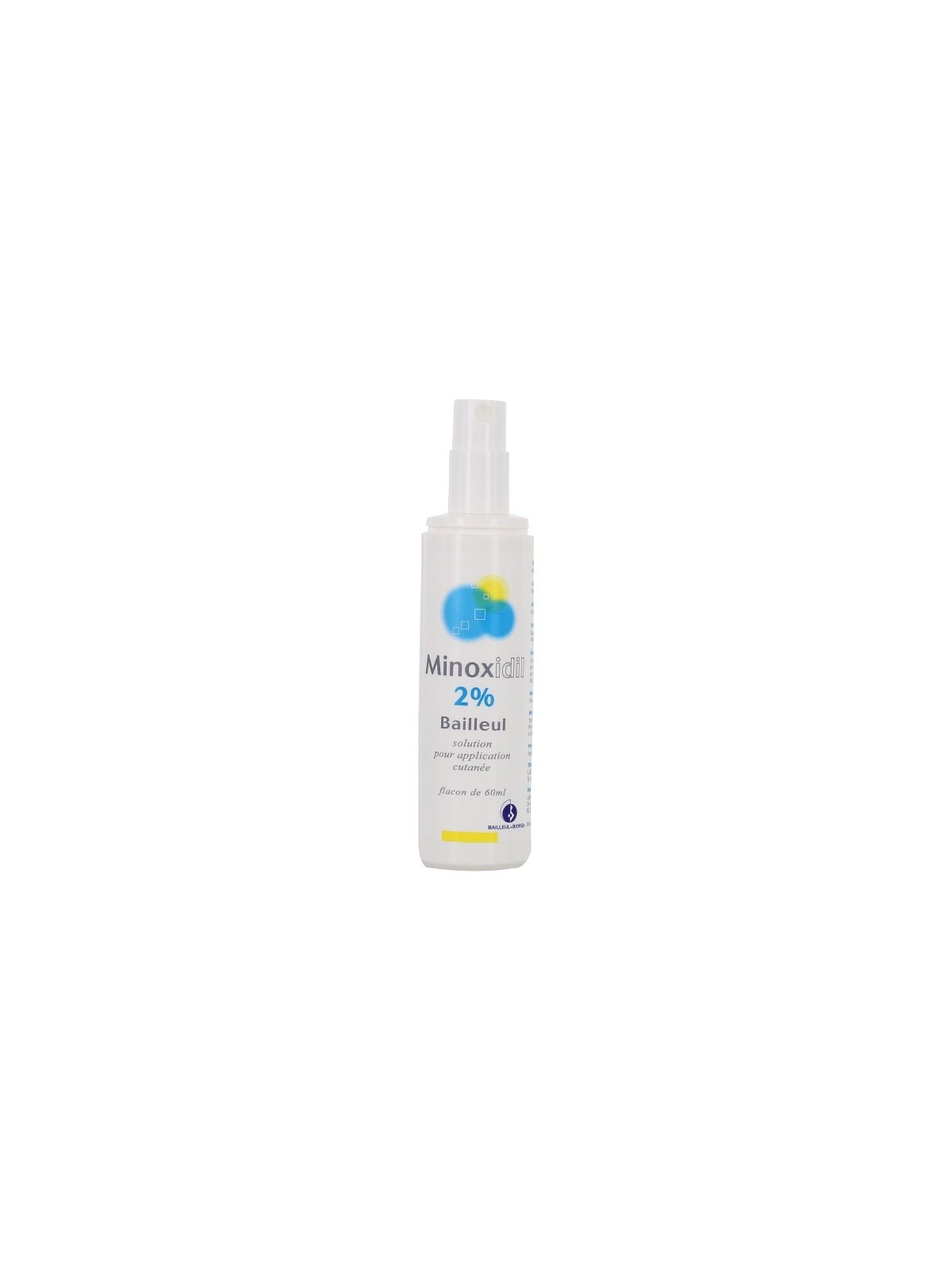 Minoxidill bailleul 2% solution pour application cutanée 3x60ml