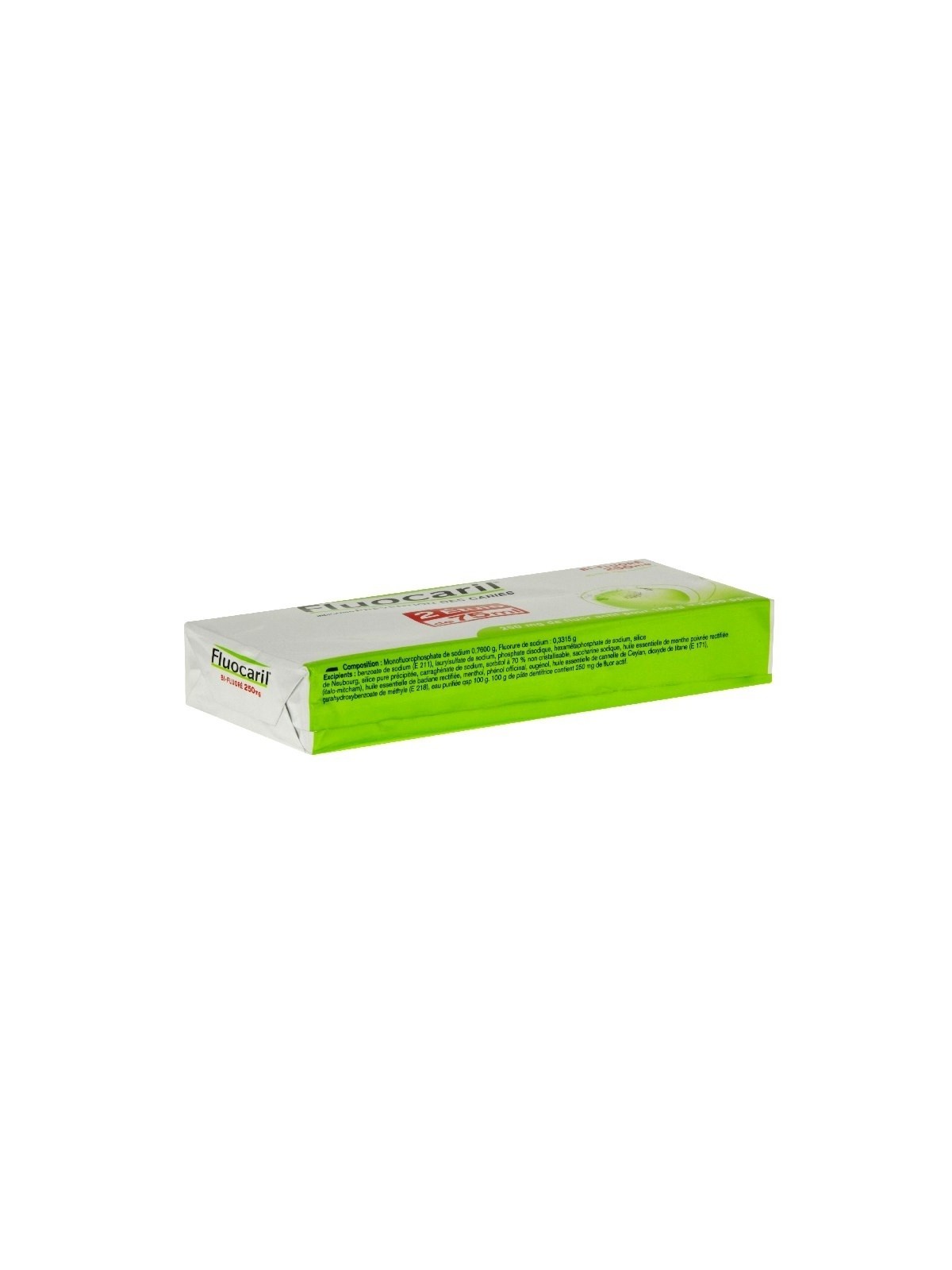 FLUOCARIL BIFLUORE 250mg MENTHE pâte dentifrice lot de 2