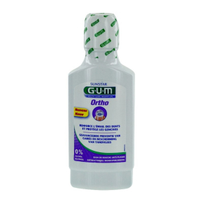 Gum ortho bain de bouche anti-plaque 300ml | Nom de la Pharmacie...