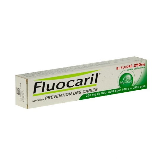 FLUOCARIL Dentifrice 250 Menthe Gel 75ML