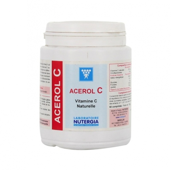 Nutergia acerol C 60 comprimés | Nom de la Pharmacie en variable