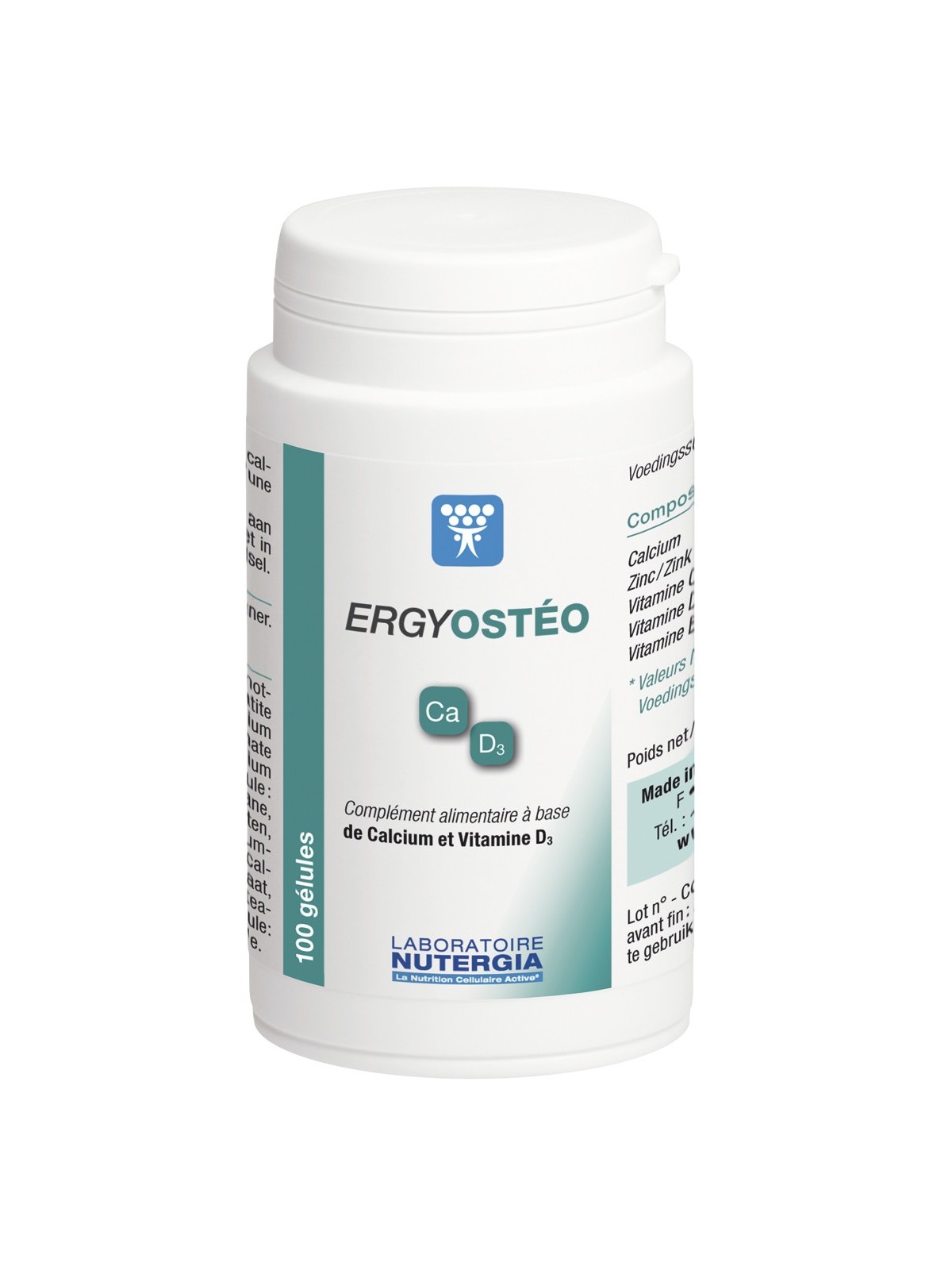 Nutergia Ergyosteo 100 gélules - COMPLEMENTS ALIMENTAIRES