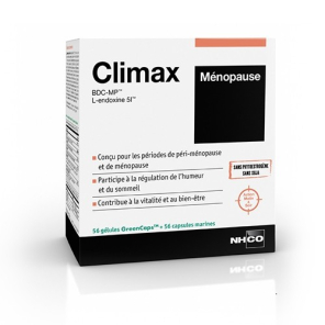 NHCO Climax Ménopause boite de 56 Gélules et 56 Capsules