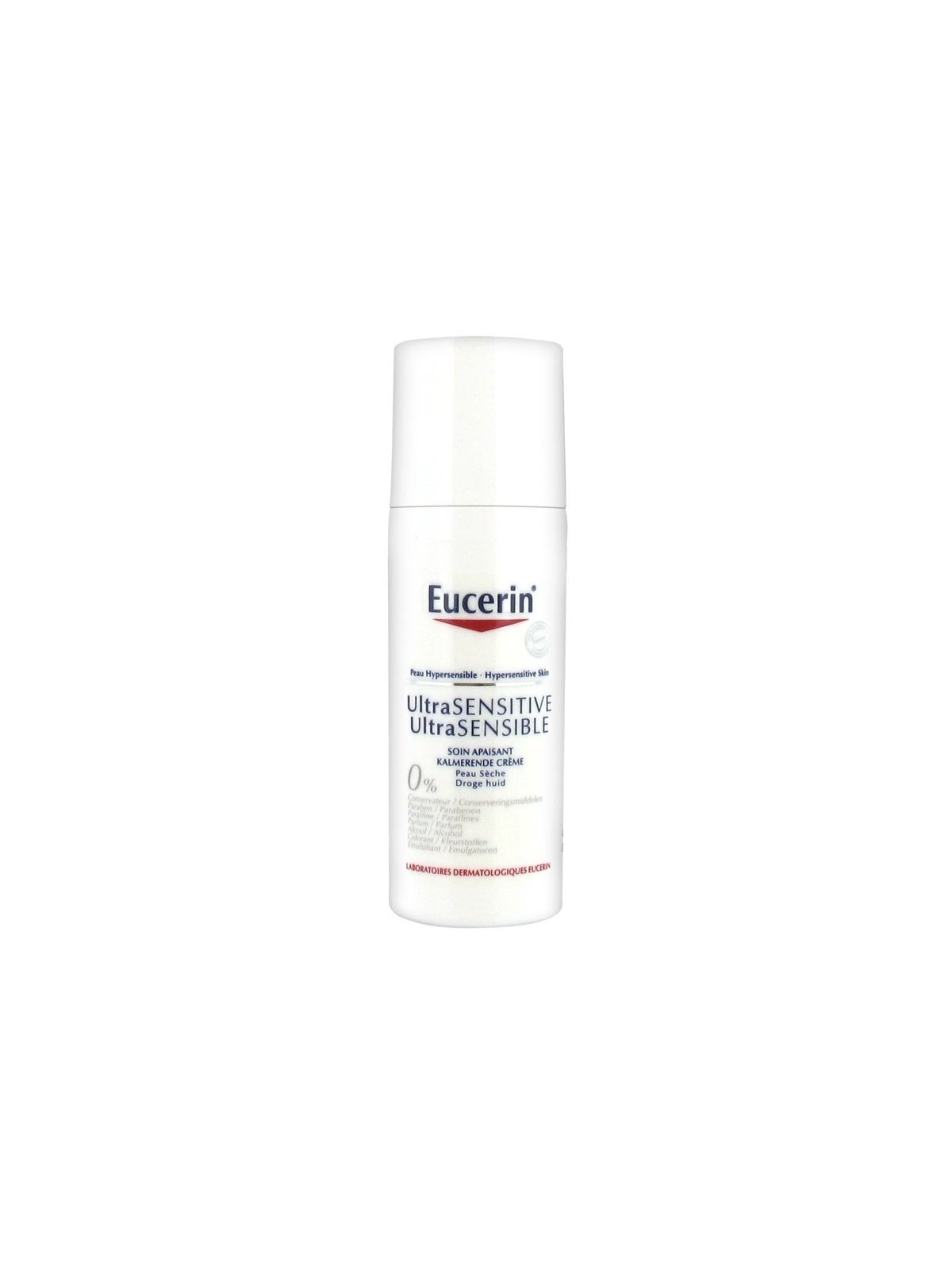Eucerin Ultra Sensible Soin Apaisant Peau Sèche 50 ml