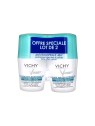 Vichy Déodorant Anti-Transpirant Anti-Traces Bille 48H Lot de 2 x 50 ml
